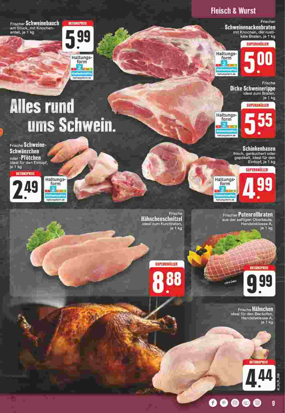 EDEKA Vogl Prospekt (ab 23.10.2023) zum Blättern - Seite 9