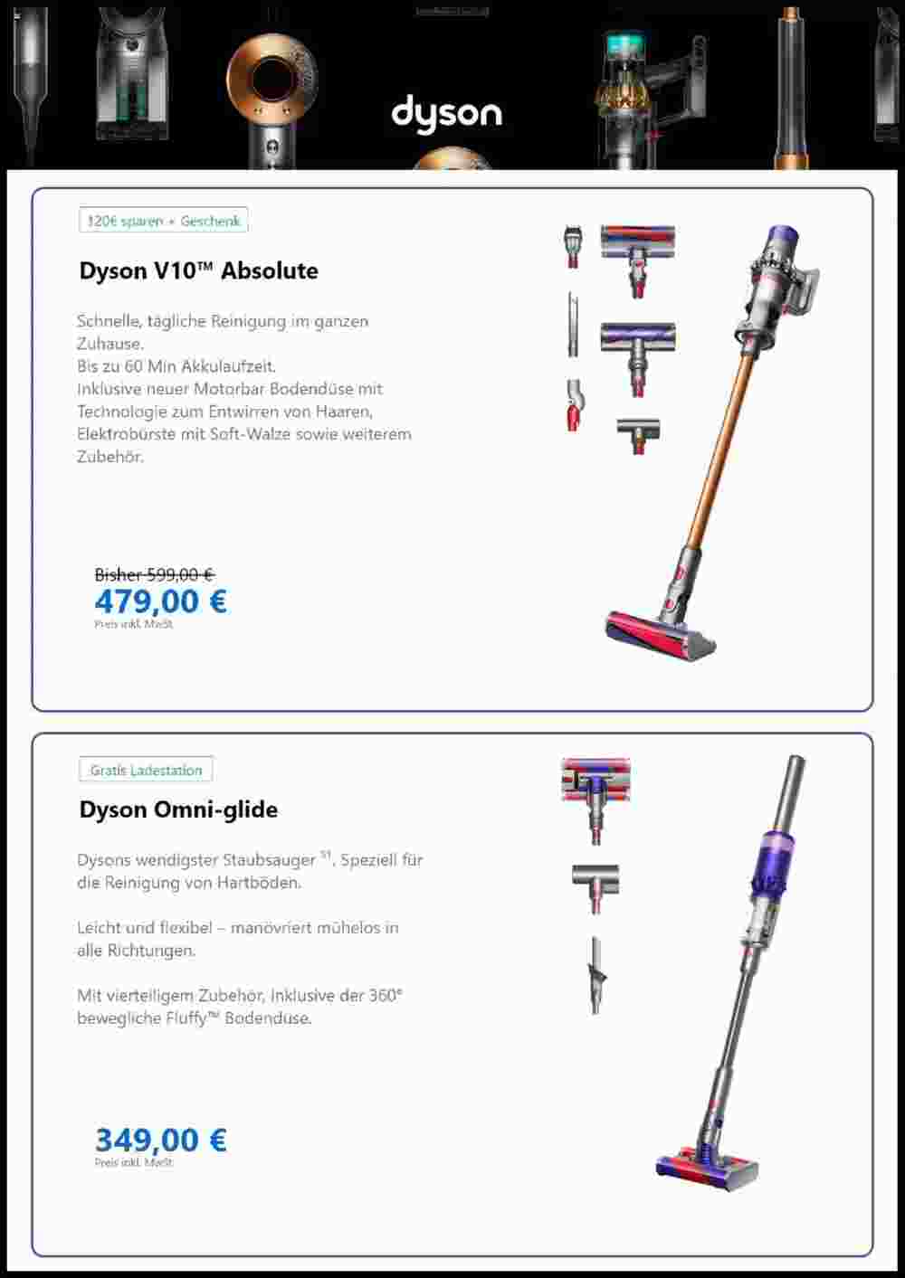 Dyson Prospekt (ab 25.10.2023) zum Blättern - Seite 2