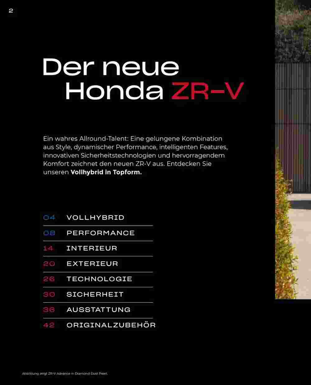 Honda Prospekt (ab 26.10.2023) zum Blättern - Seite 2