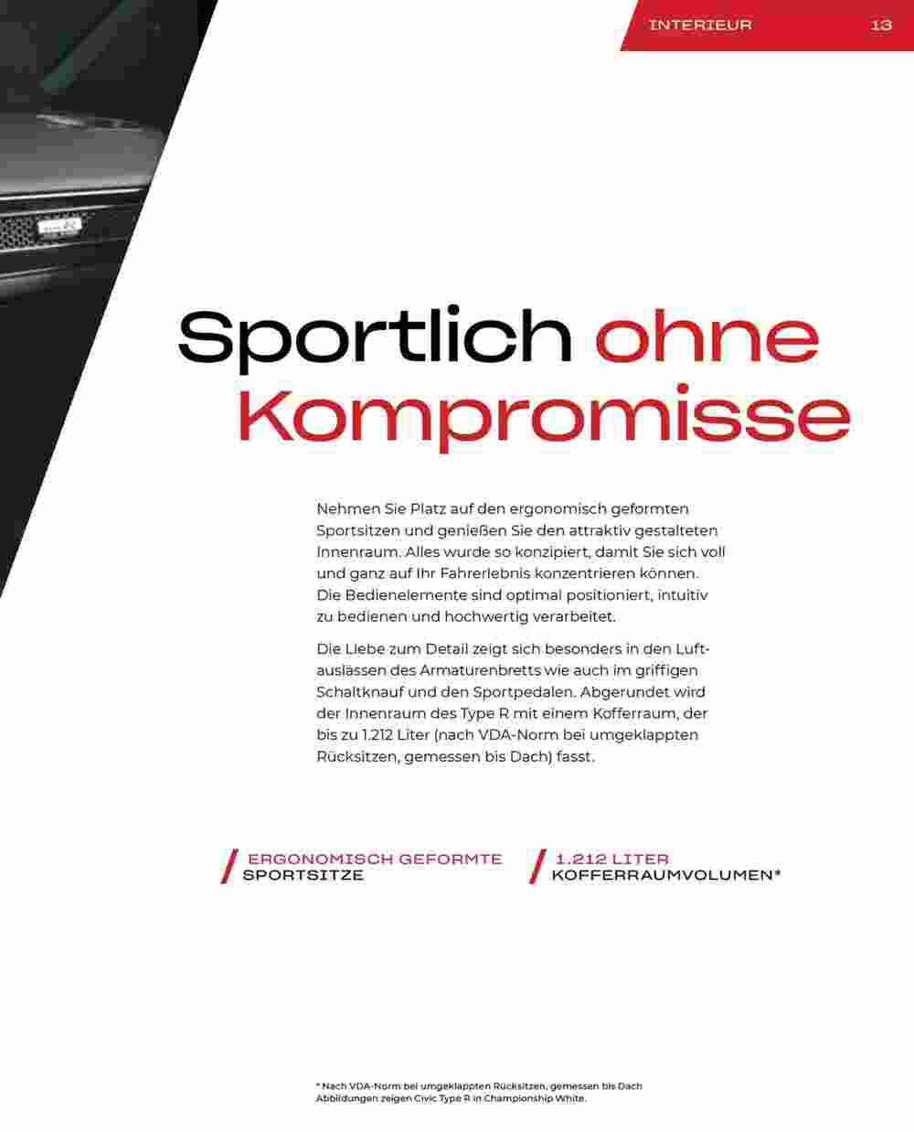 Honda Prospekt (ab 26.10.2023) zum Blättern - Seite 13