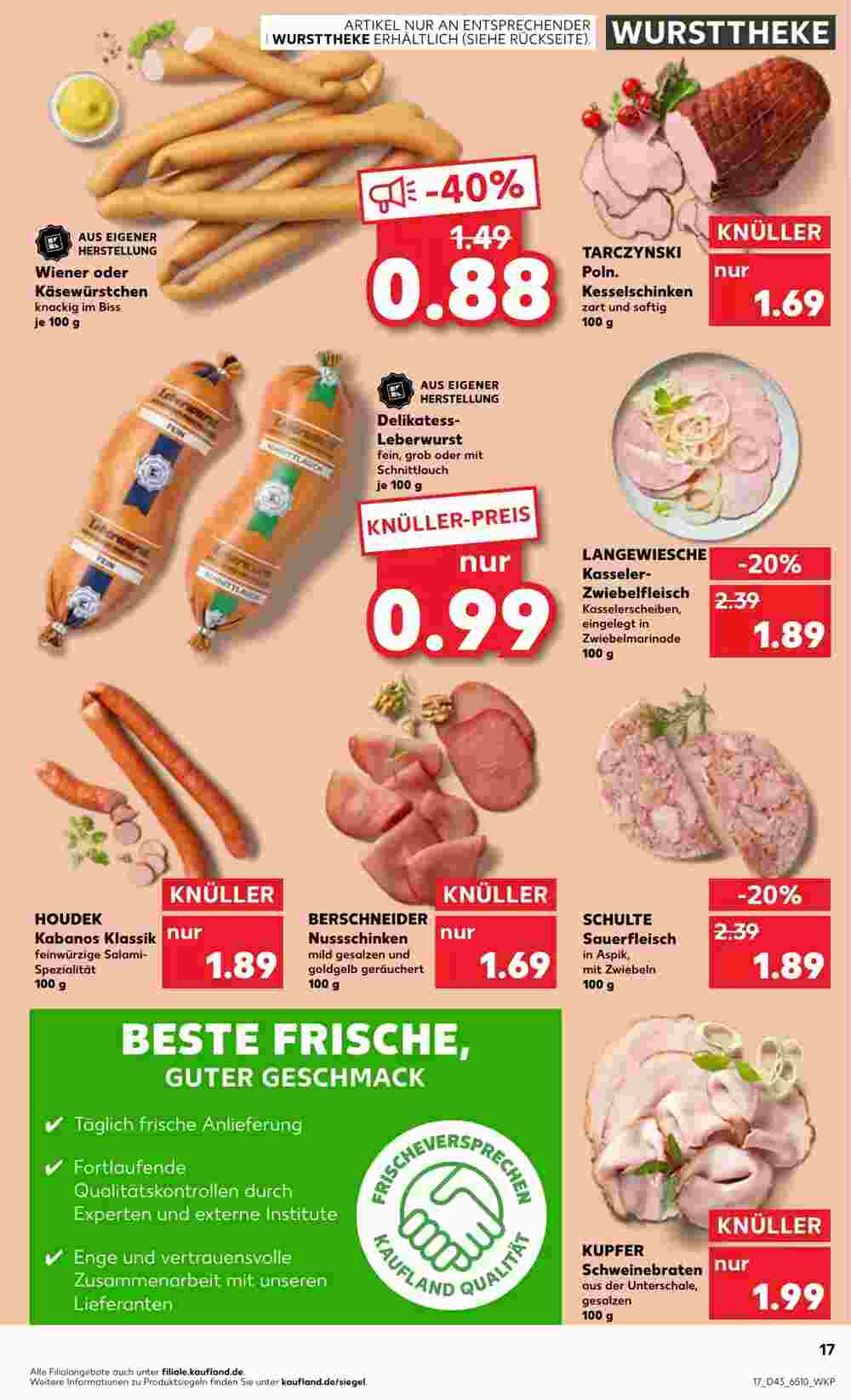 Kaufland Prospekt (ab 26.10.2023) zum Blättern - Seite 17