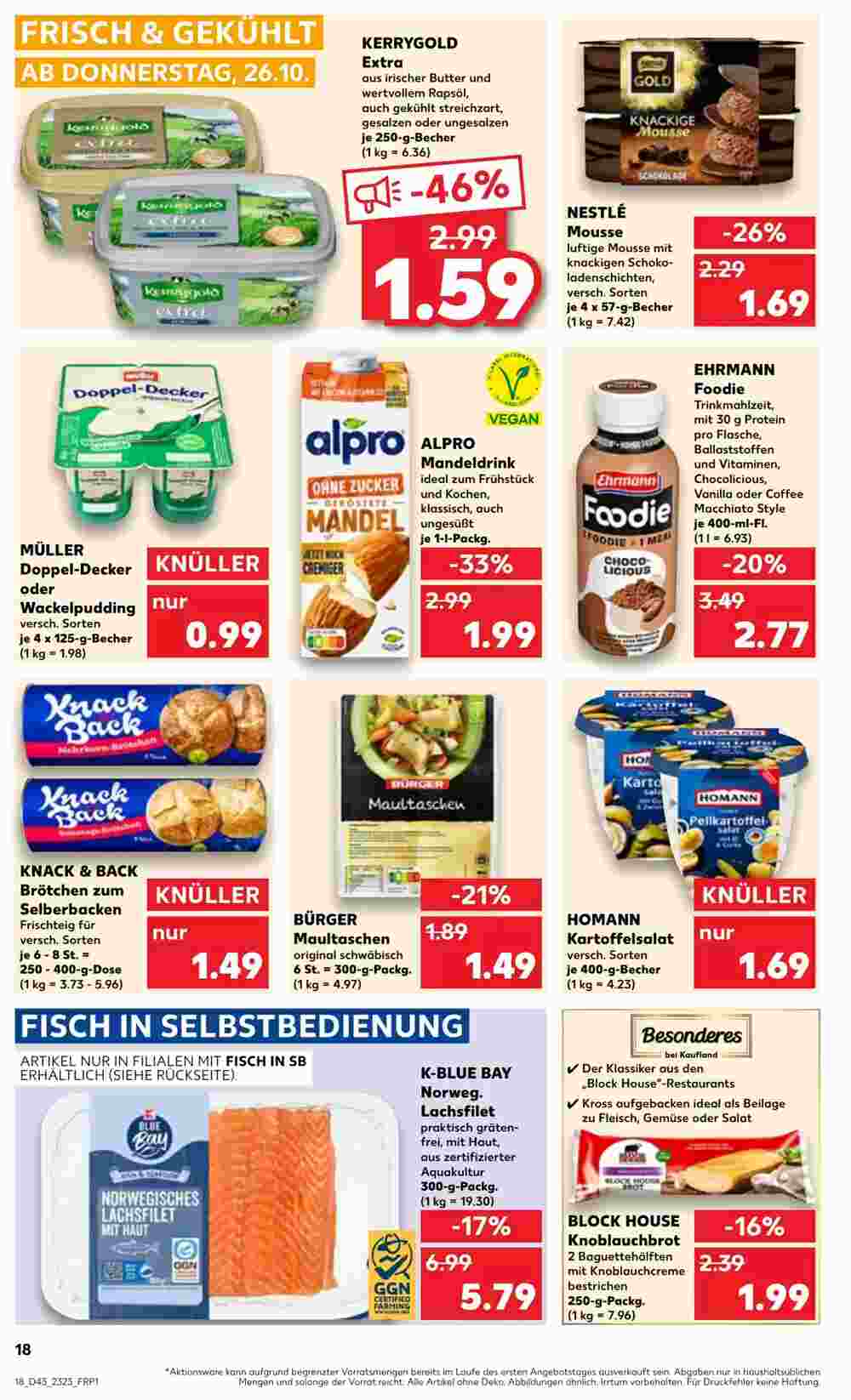 Kaufland Prospekt (ab 26.10.2023) zum Blättern - Seite 18