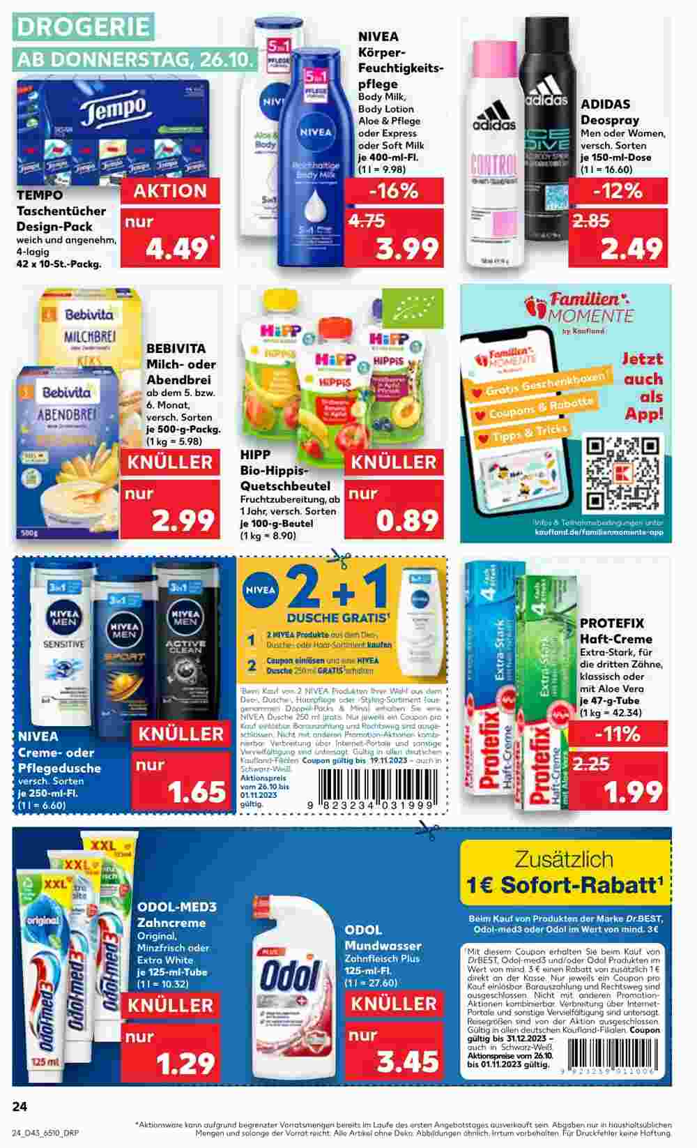 Kaufland Prospekt (ab 26.10.2023) zum Blättern - Seite 24