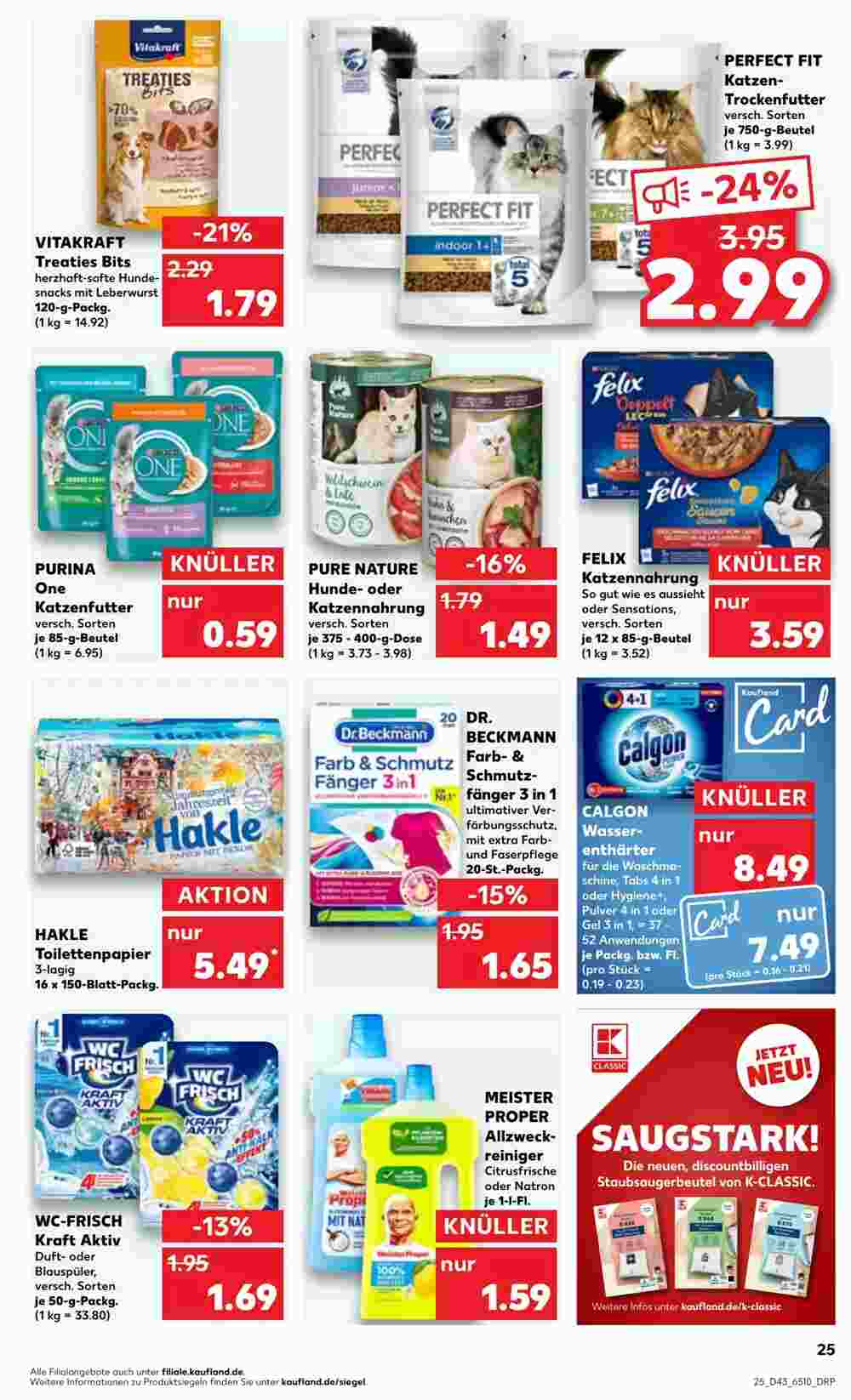 Kaufland Prospekt (ab 26.10.2023) zum Blättern - Seite 25