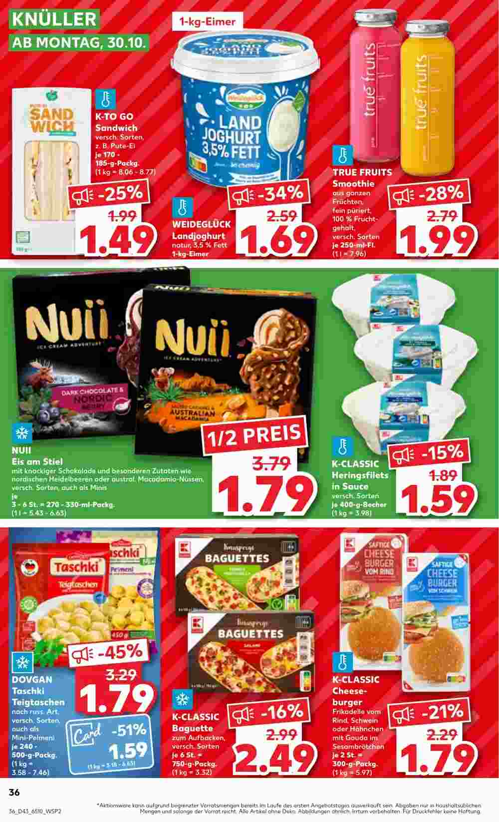 Kaufland Prospekt (ab 26.10.2023) zum Blättern - Seite 36