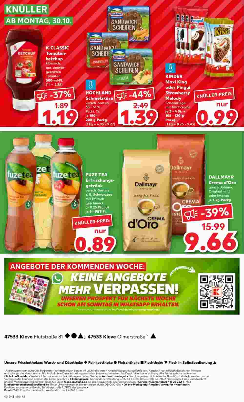 Kaufland Prospekt (ab 26.10.2023) zum Blättern - Seite 40