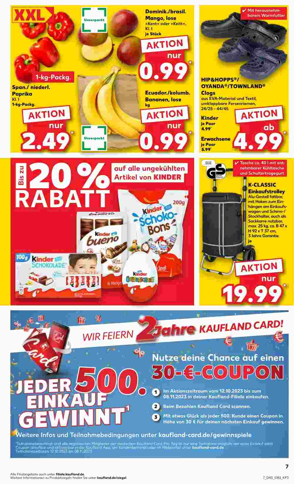 Kaufland Prospekt (ab 26.10.2023) zum Blättern - Seite 7