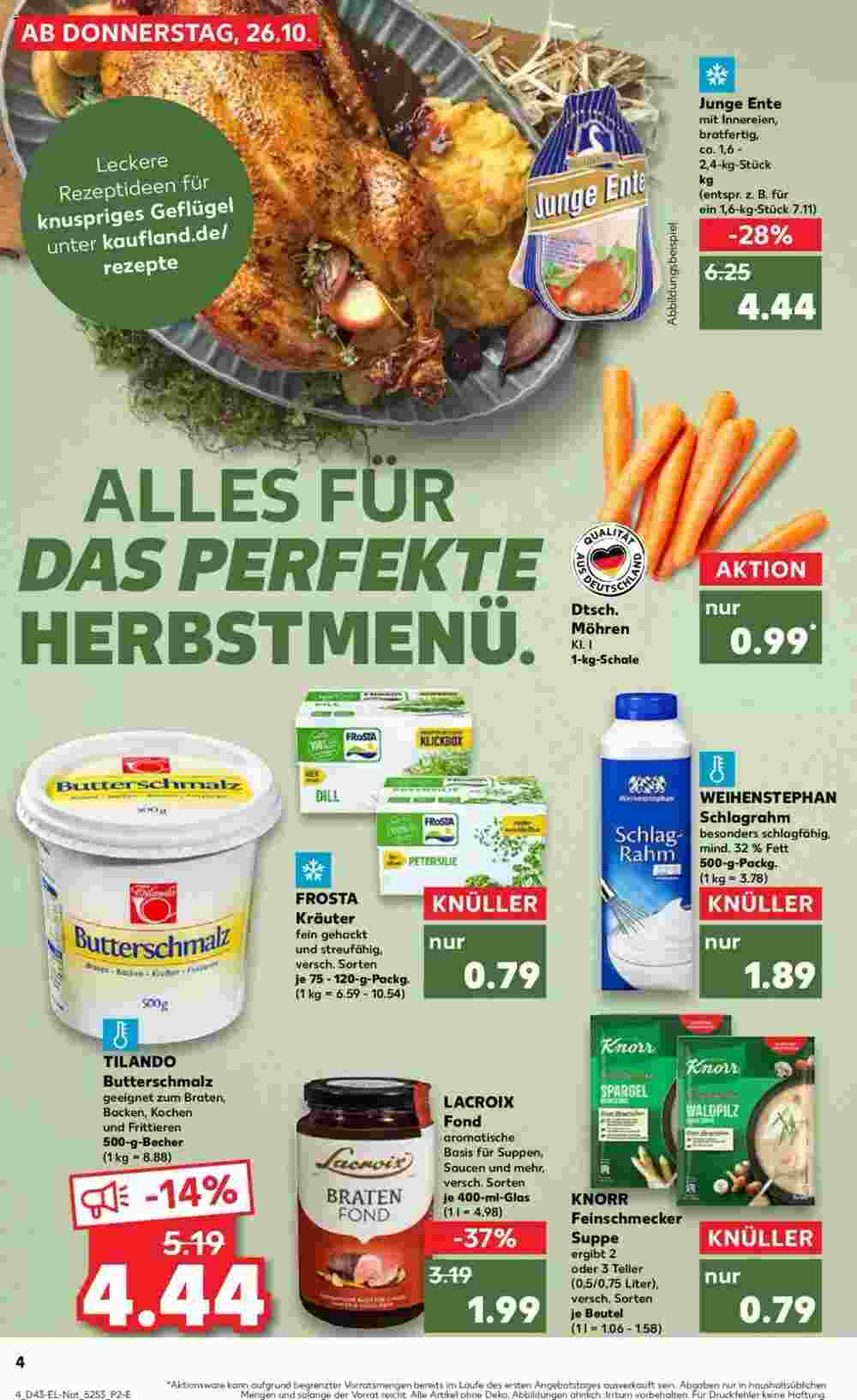 Kaufland Prospekt (ab 26.10.2023) zum Blättern - Seite 4