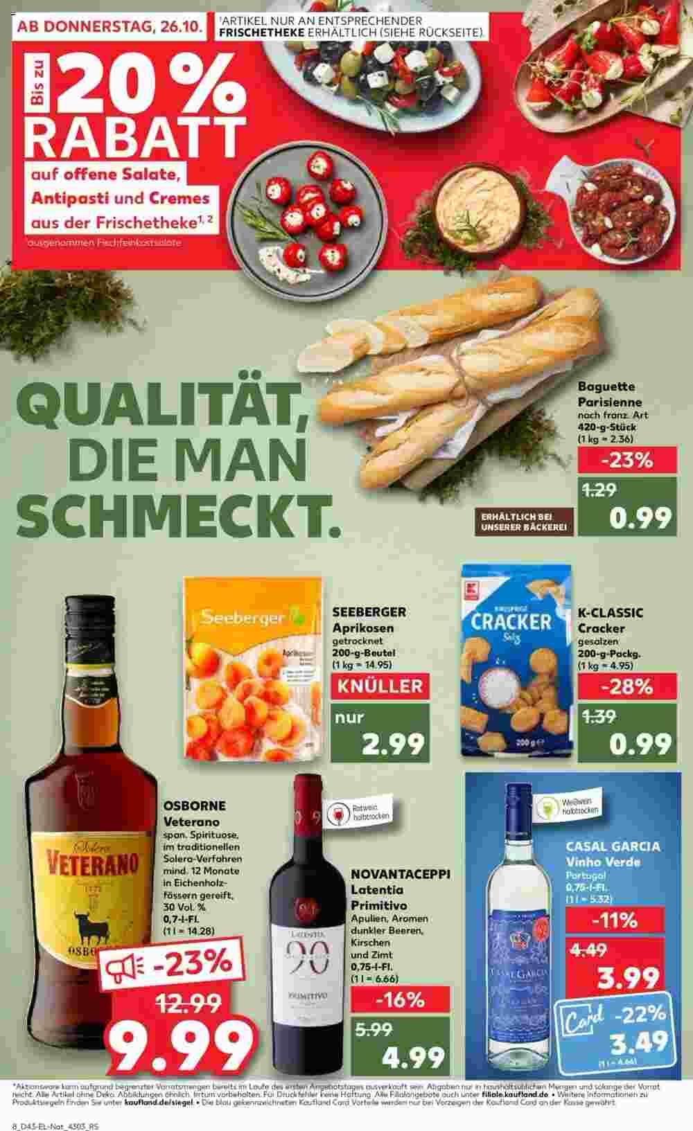 Kaufland Prospekt (ab 26.10.2023) zum Blättern - Seite 8