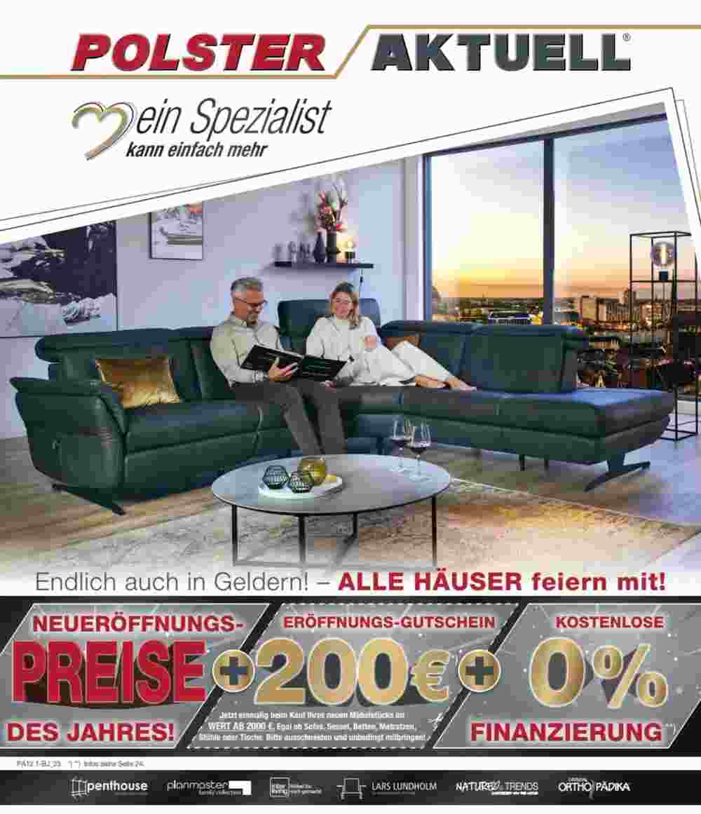 Polster Aktuell Prospekt (ab 26.10.2023) zum Blättern - Seite 1