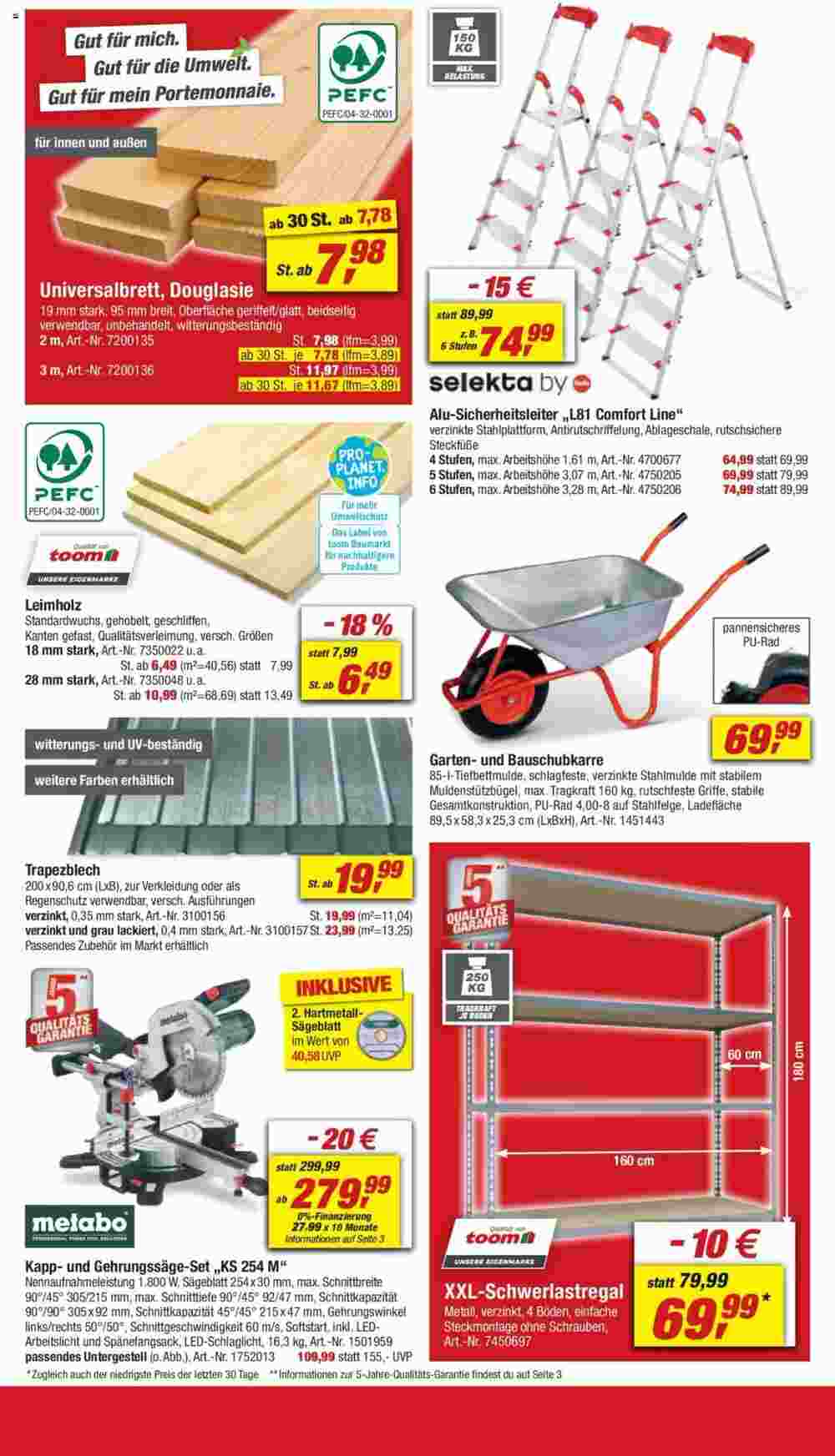 toom Baumarkt Prospekt (ab 28.10.2023) zum Blättern - Seite 6