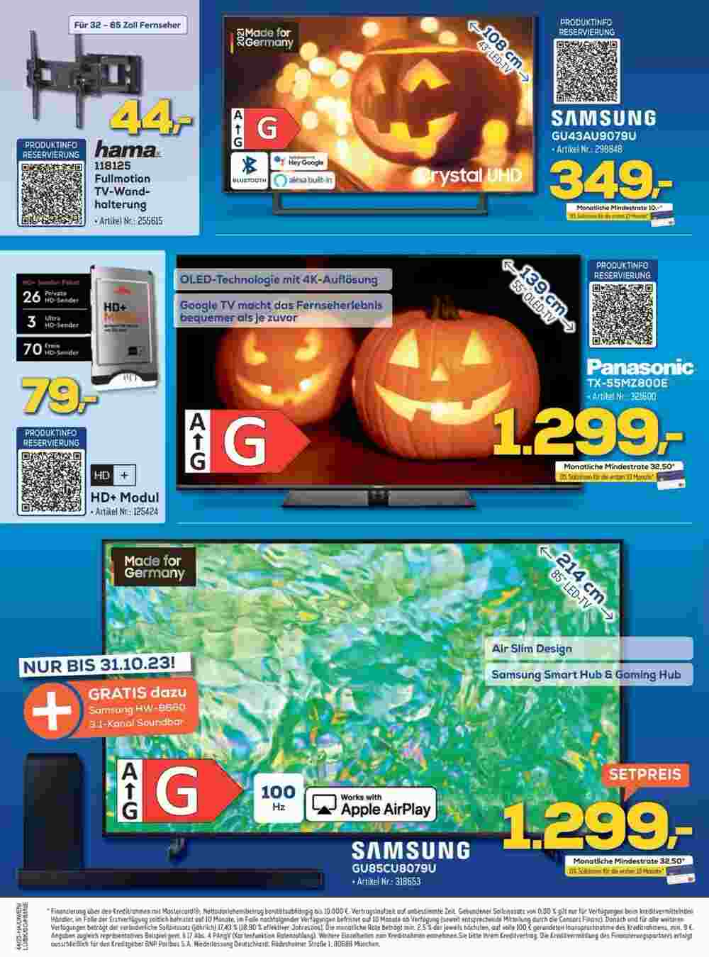 Euronics Prospekt (ab 28.10.2023) zum Blättern - Seite 2