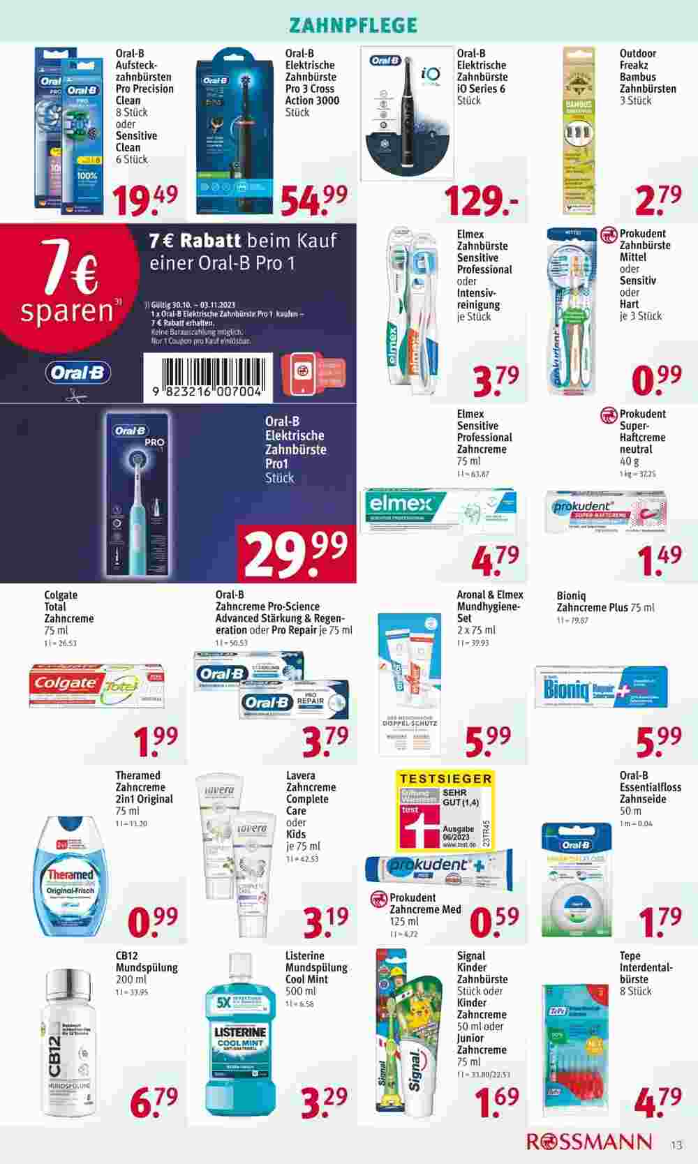 Rossmann Prospekt (ab 29.10.2023) zum Blättern - Seite 13