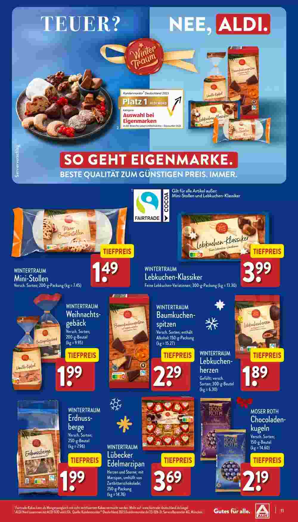 Aldi Nord Prospekt (ab 30.10.2023) zum Blättern - Seite 11