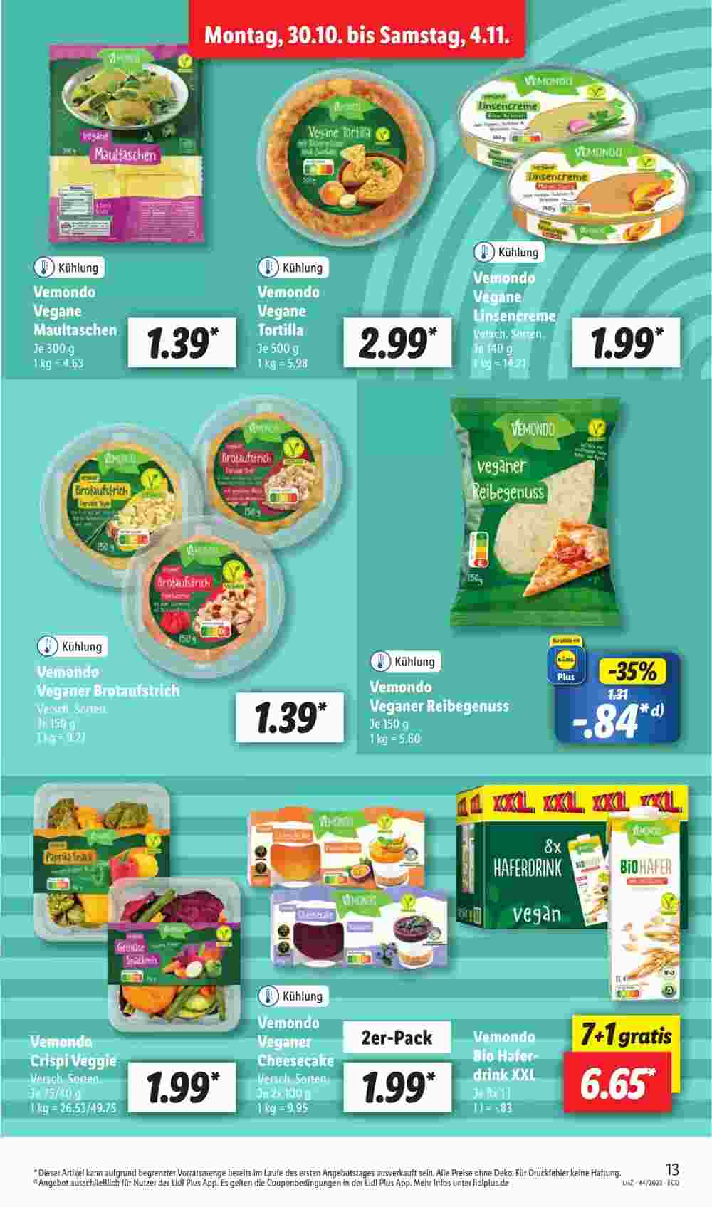 Lidl Prospekt (ab 30.10.2023) zum Blättern - Seite 17