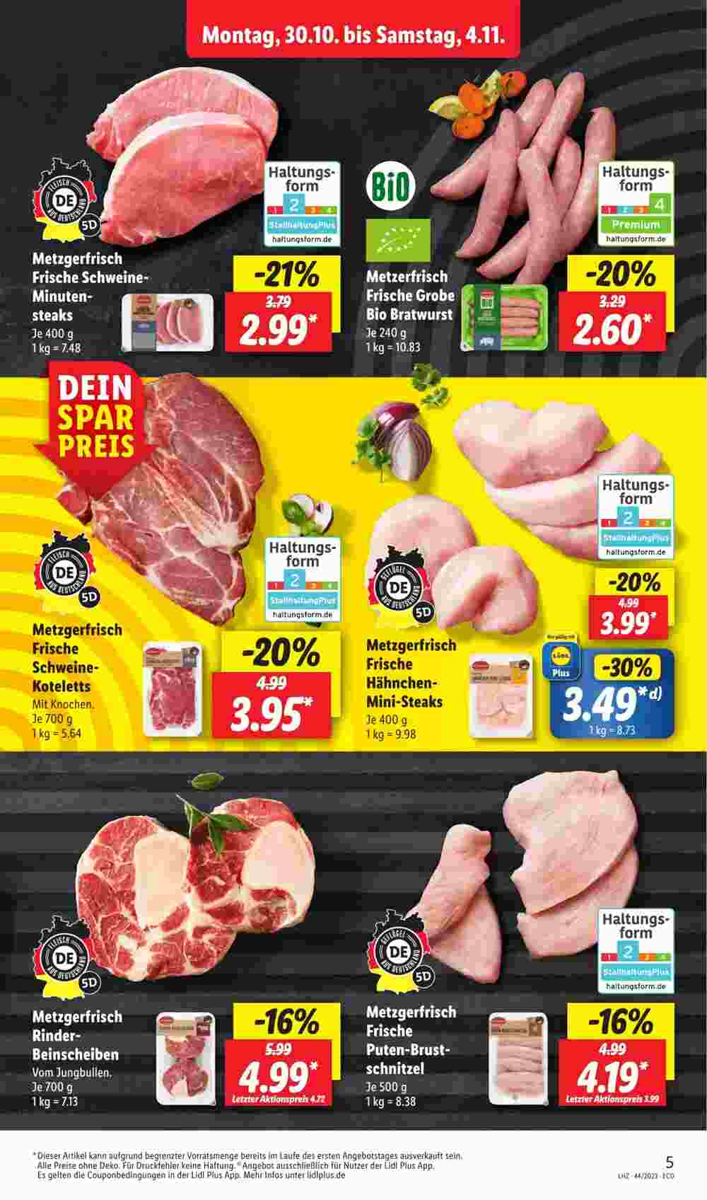 Lidl Prospekt (ab 30.10.2023) zum Blättern - Seite 5