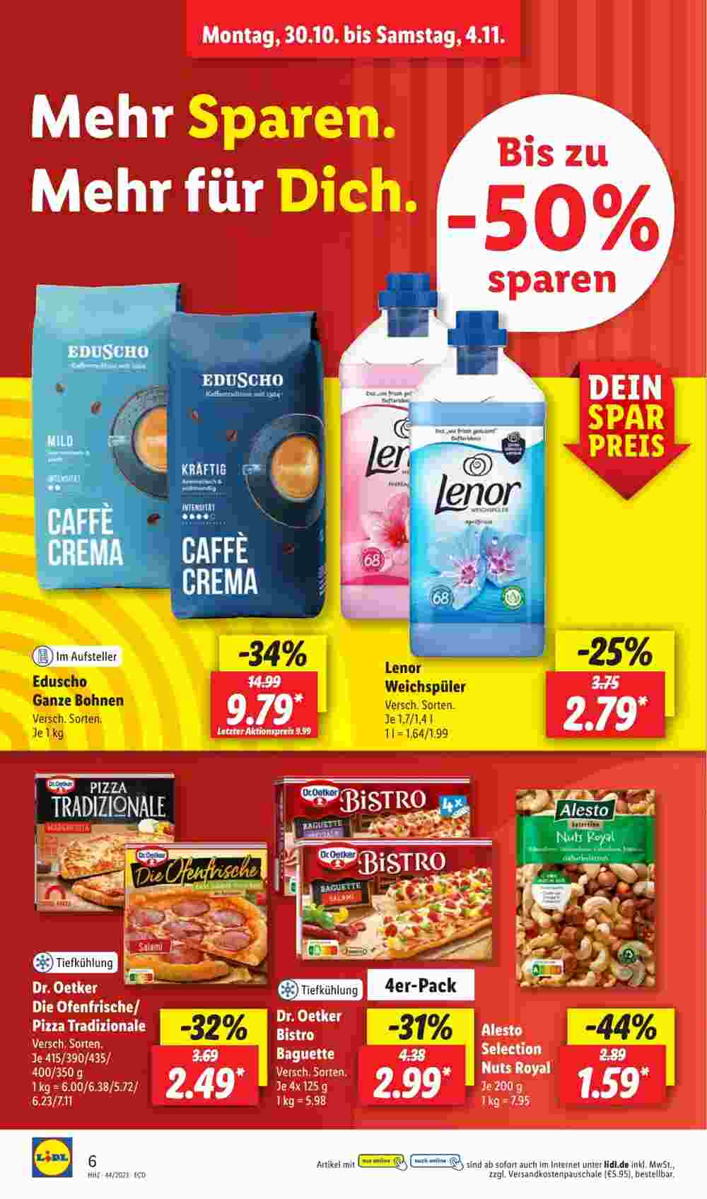 Lidl Prospekt (ab 30.10.2023) zum Blättern - Seite 8