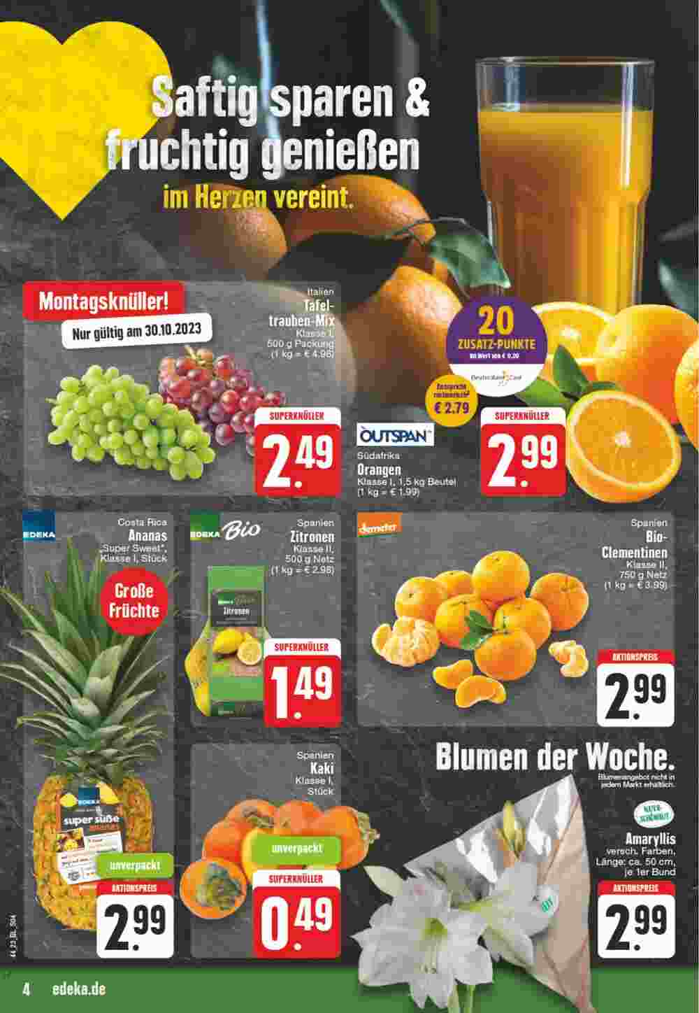 Edeka Wegner Prospekt (ab 30.10.2023) zum Blättern - Seite 4