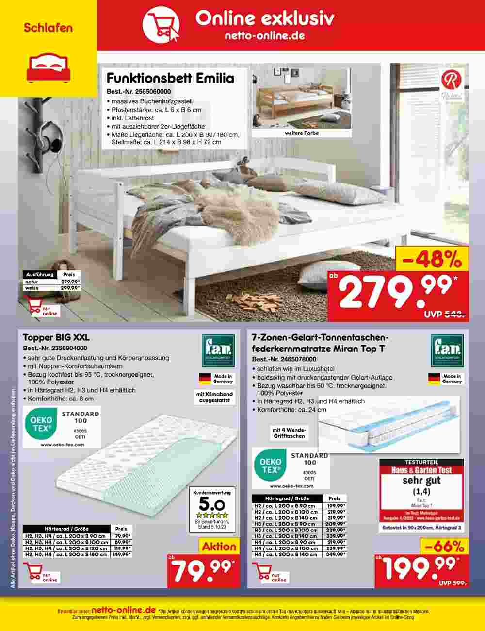 Netto Marken-Discount Prospekt (ab 30.10.2023) zum Blättern - Seite 50