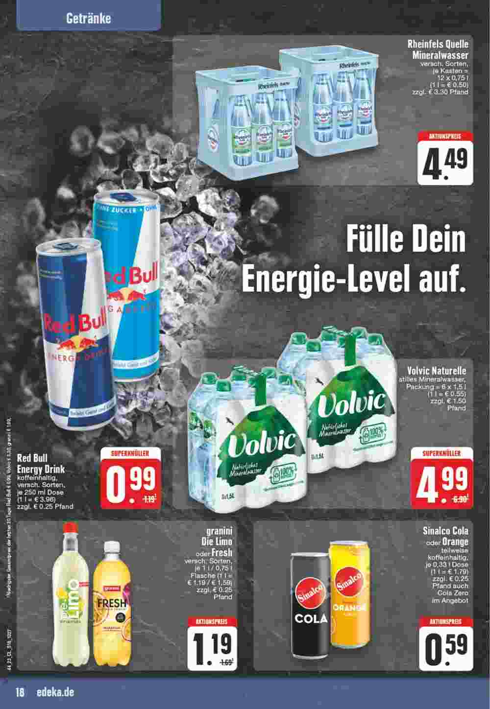 EDEKA Jung Prospekt (ab 30.10.2023) zum Blättern - Seite 18