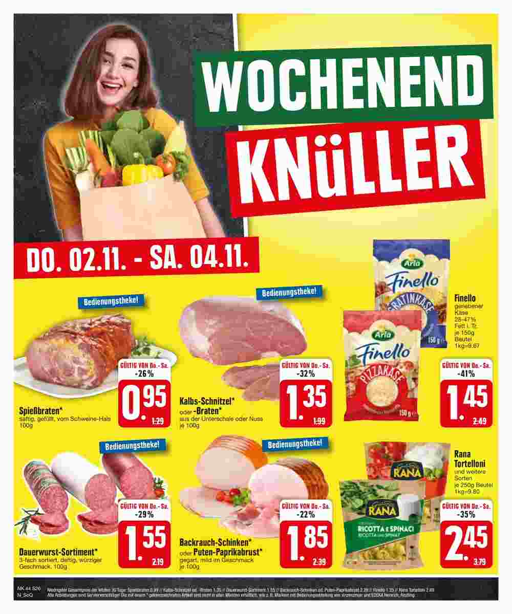 Edeka Scherer Prospekt (ab 30.10.2023) zum Blättern - Seite 26