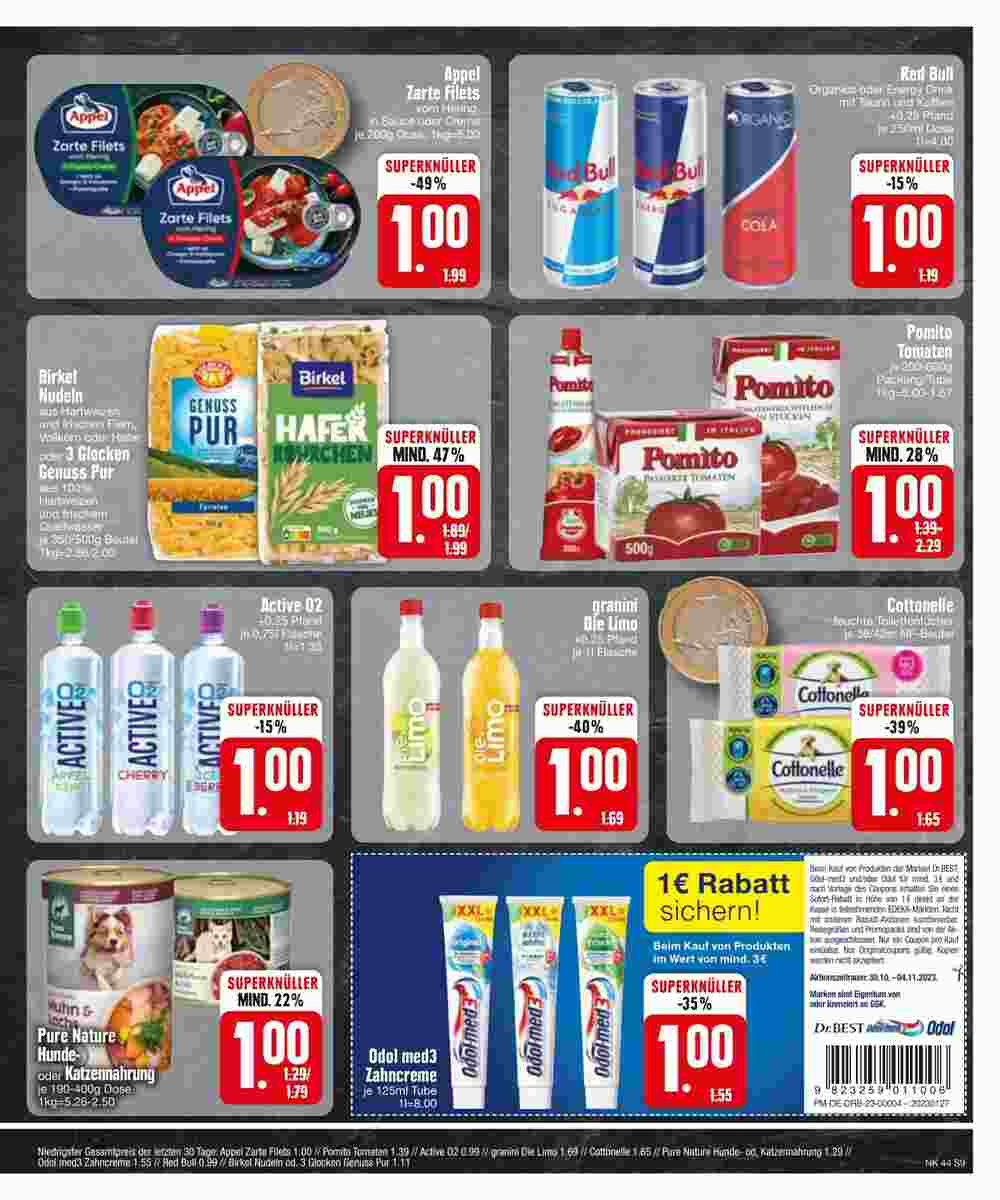 Edeka Scherer Prospekt (ab 30.10.2023) zum Blättern - Seite 9