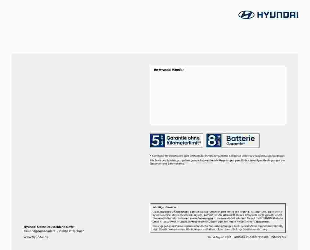 Hyundai Prospekt (ab 31.10.2023) zum Blättern - Seite 32