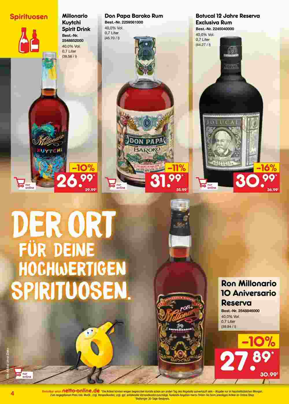 Netto Marken-Discount Prospekt (ab 31.10.2023) zum Blättern - Seite 4