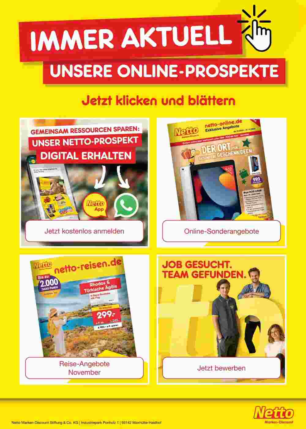 Netto Marken-Discount Prospekt (ab 31.10.2023) zum Blättern - Seite 41