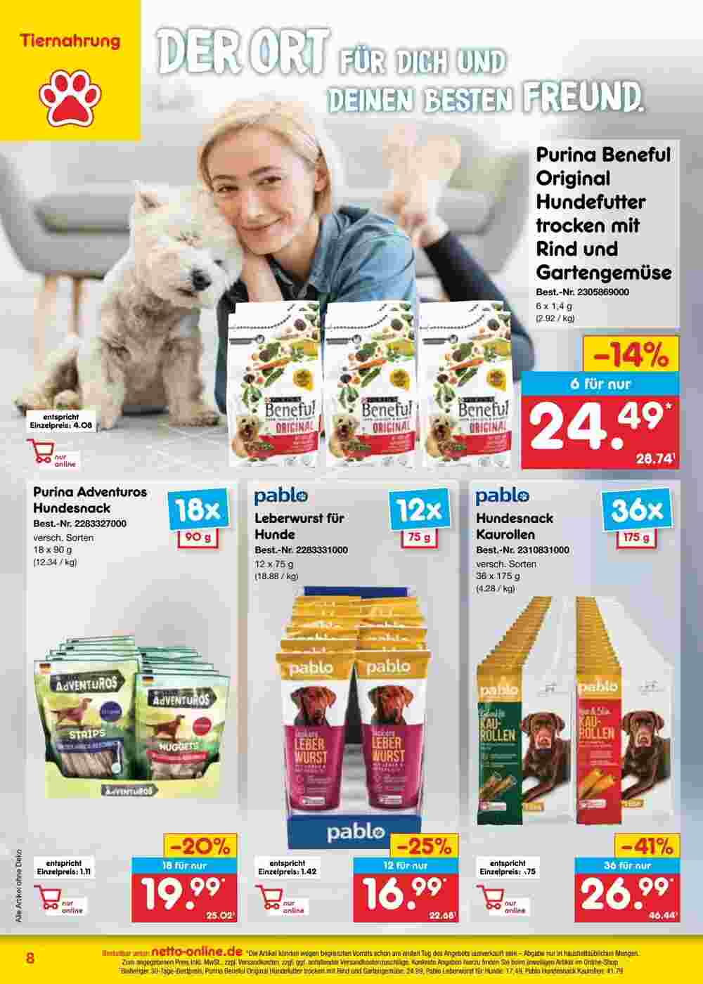 Netto Marken-Discount Prospekt (ab 31.10.2023) zum Blättern - Seite 8