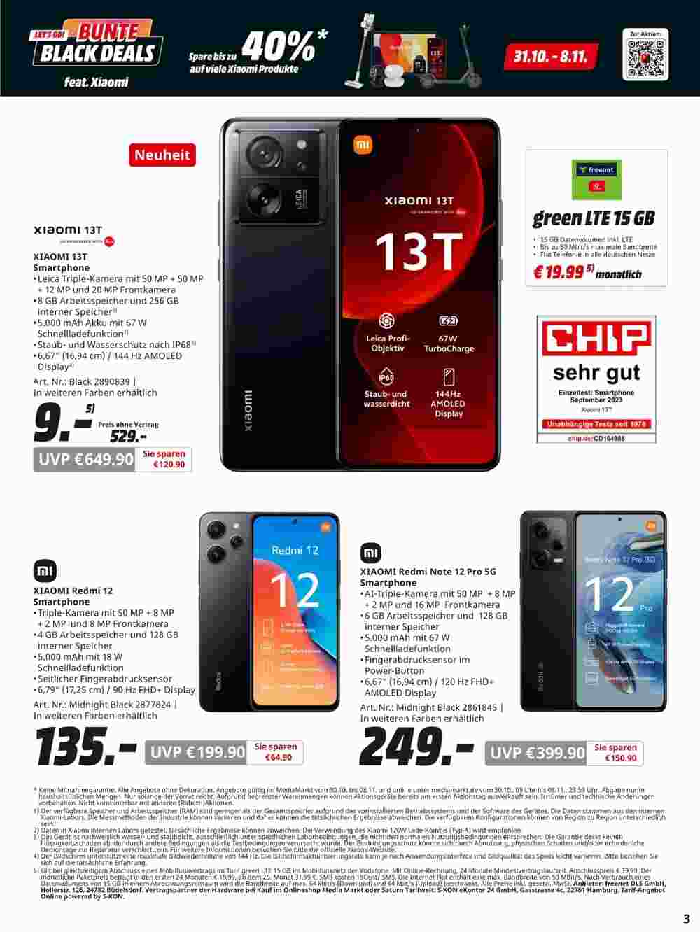 MediaMarkt Prospekt (ab 31.10.2023) zum Blättern - Seite 3