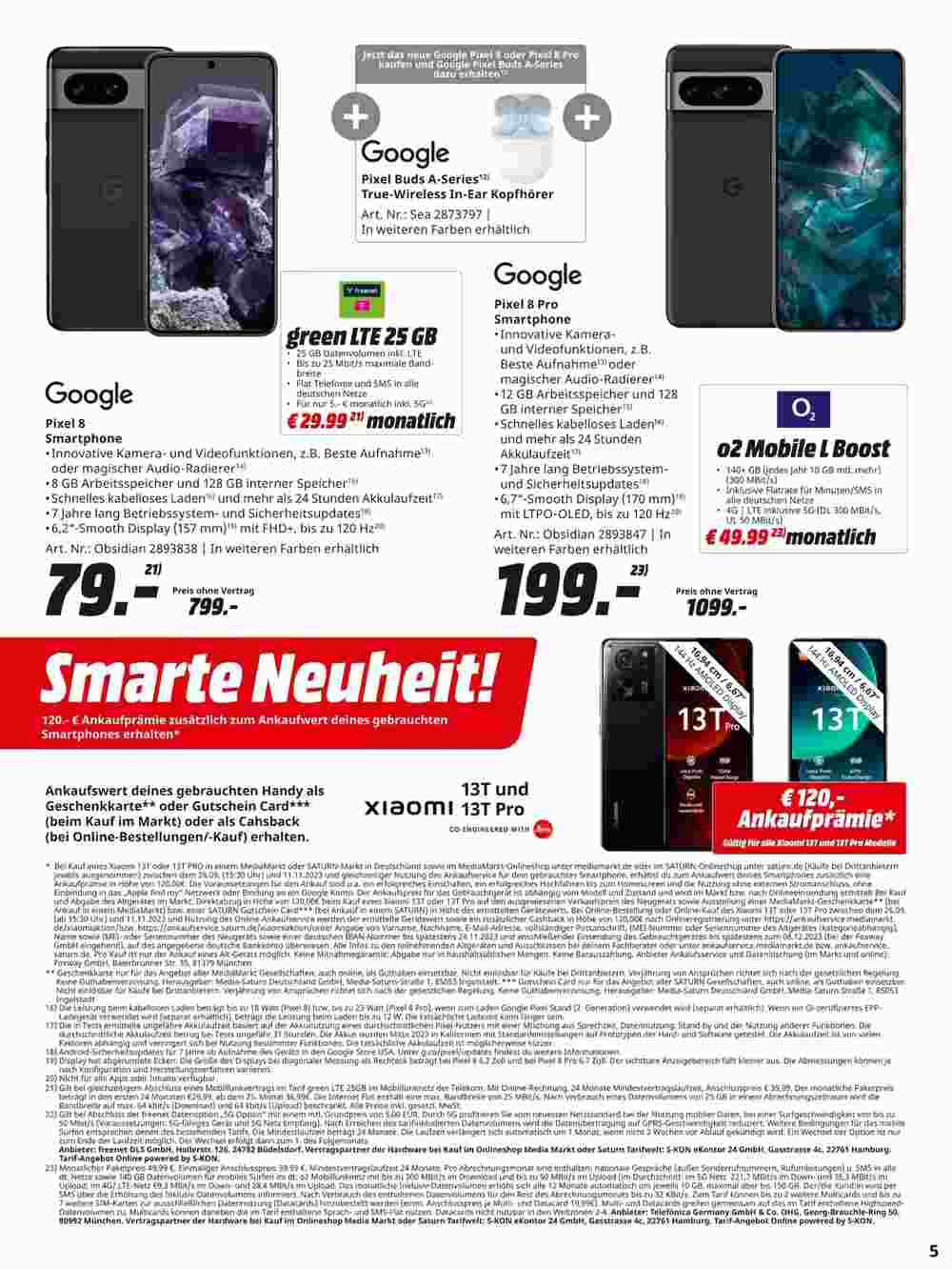 MediaMarkt Prospekt (ab 31.10.2023) zum Blättern - Seite 5