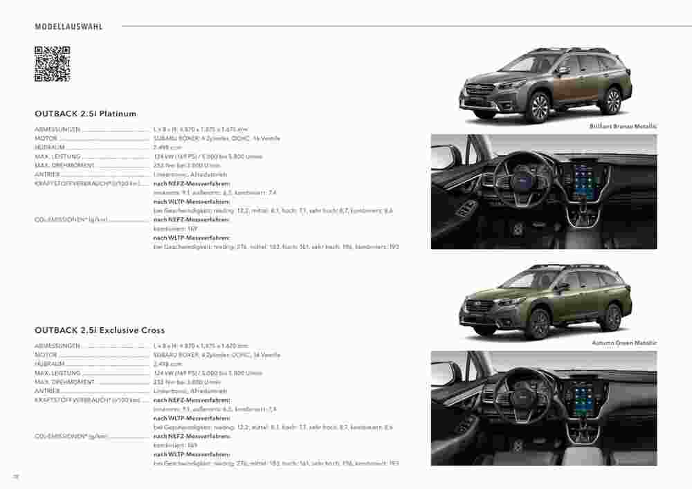 Subaru Prospekt (ab 31.10.2023) zum Blättern - Seite 12