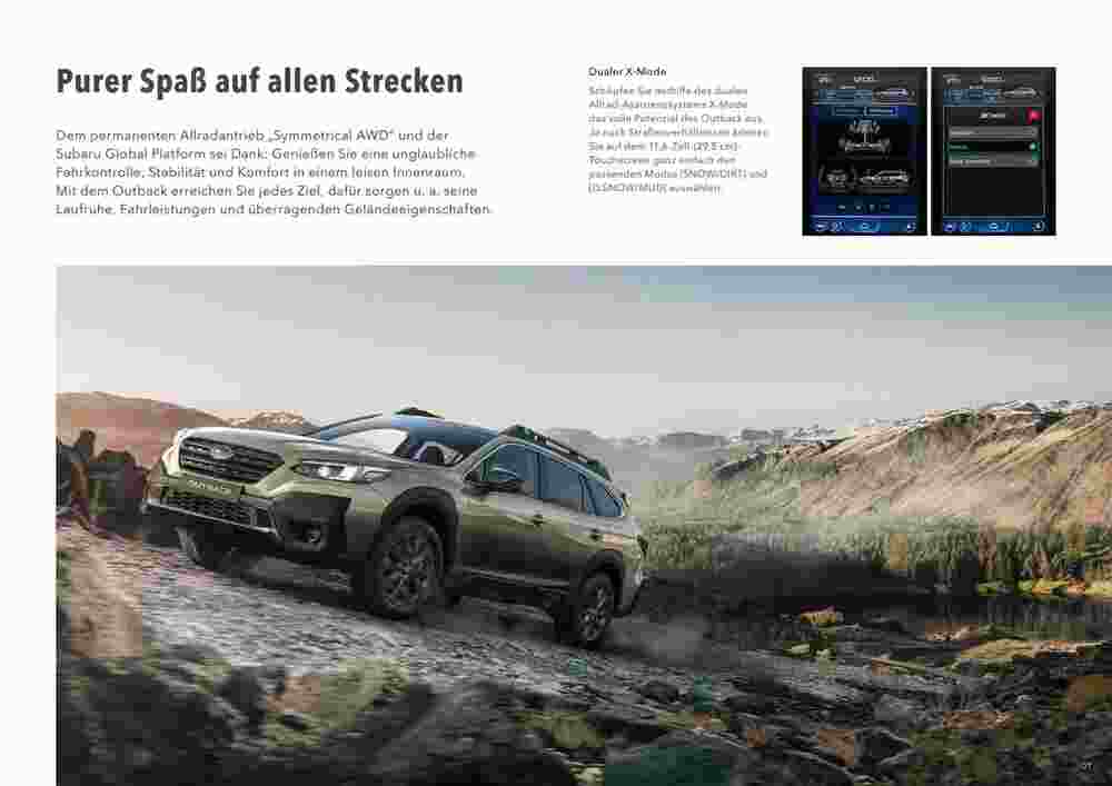 Subaru Prospekt (ab 31.10.2023) zum Blättern - Seite 7