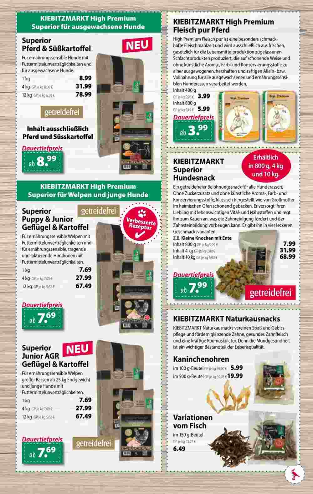 Kiebitzmarkt Prospekt (ab 02.11.2023) zum Blättern - Seite 7