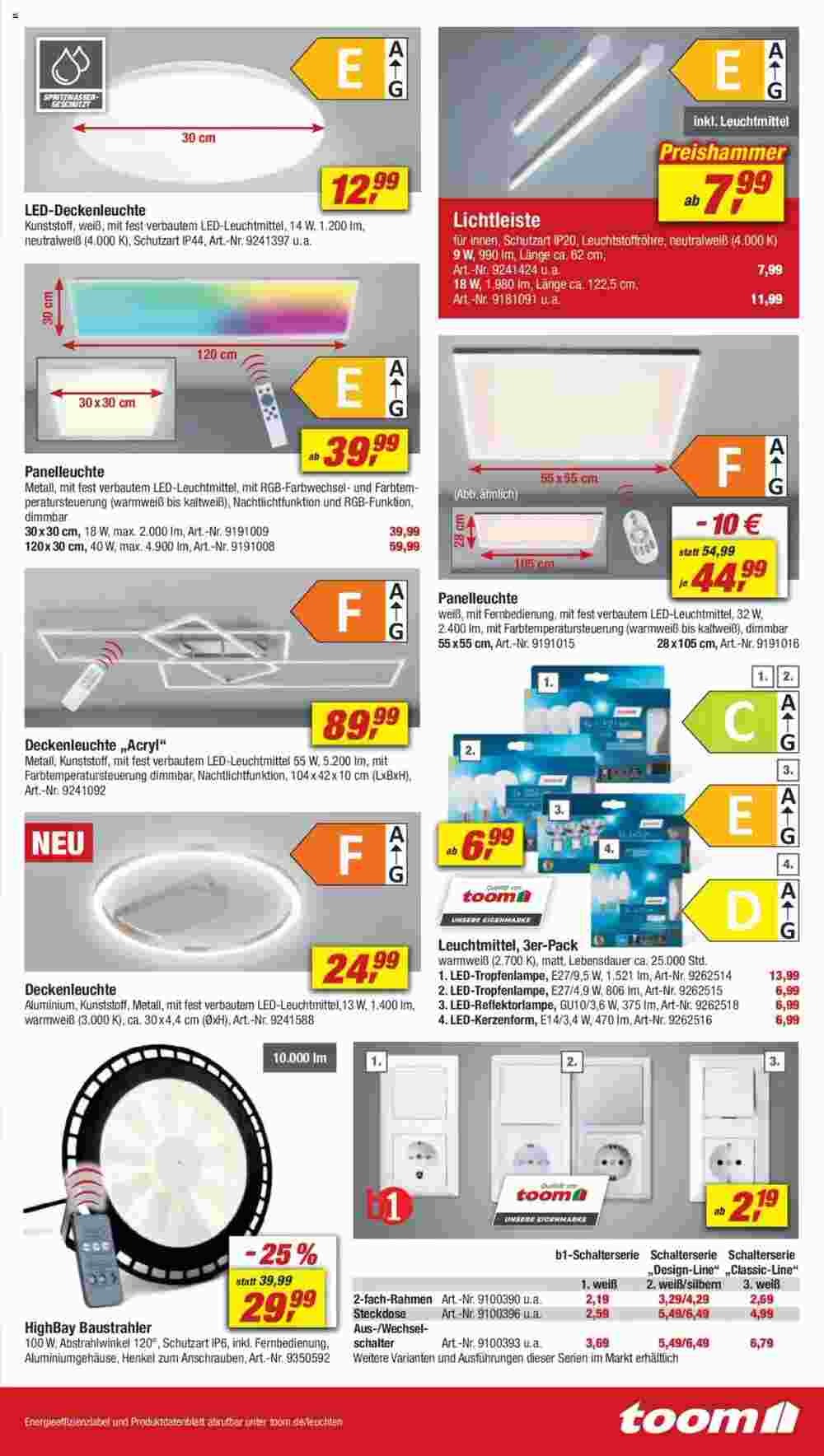 toom Baumarkt Prospekt (ab 04.11.2023) zum Blättern - Seite 5