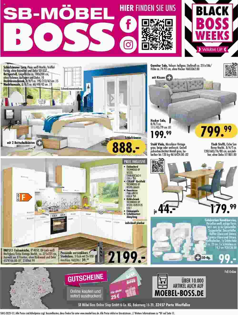 Möbel Boss Prospekt (ab 06.11.2023) zum Blättern - Seite 12