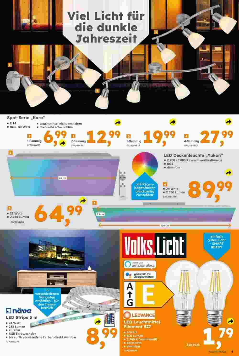 Globus Baumarkt Prospekt (ab 06.11.2023) zum Blättern - Seite 9