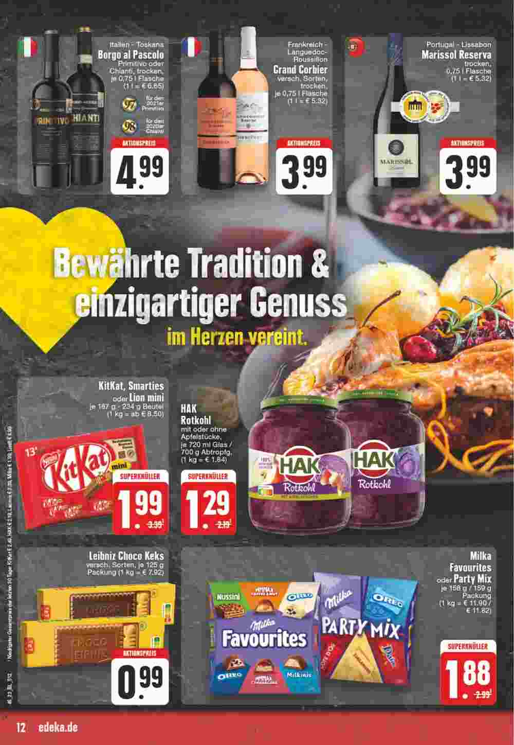 EDEKA Jung Prospekt (ab 06.11.2023) zum Blättern - Seite 12