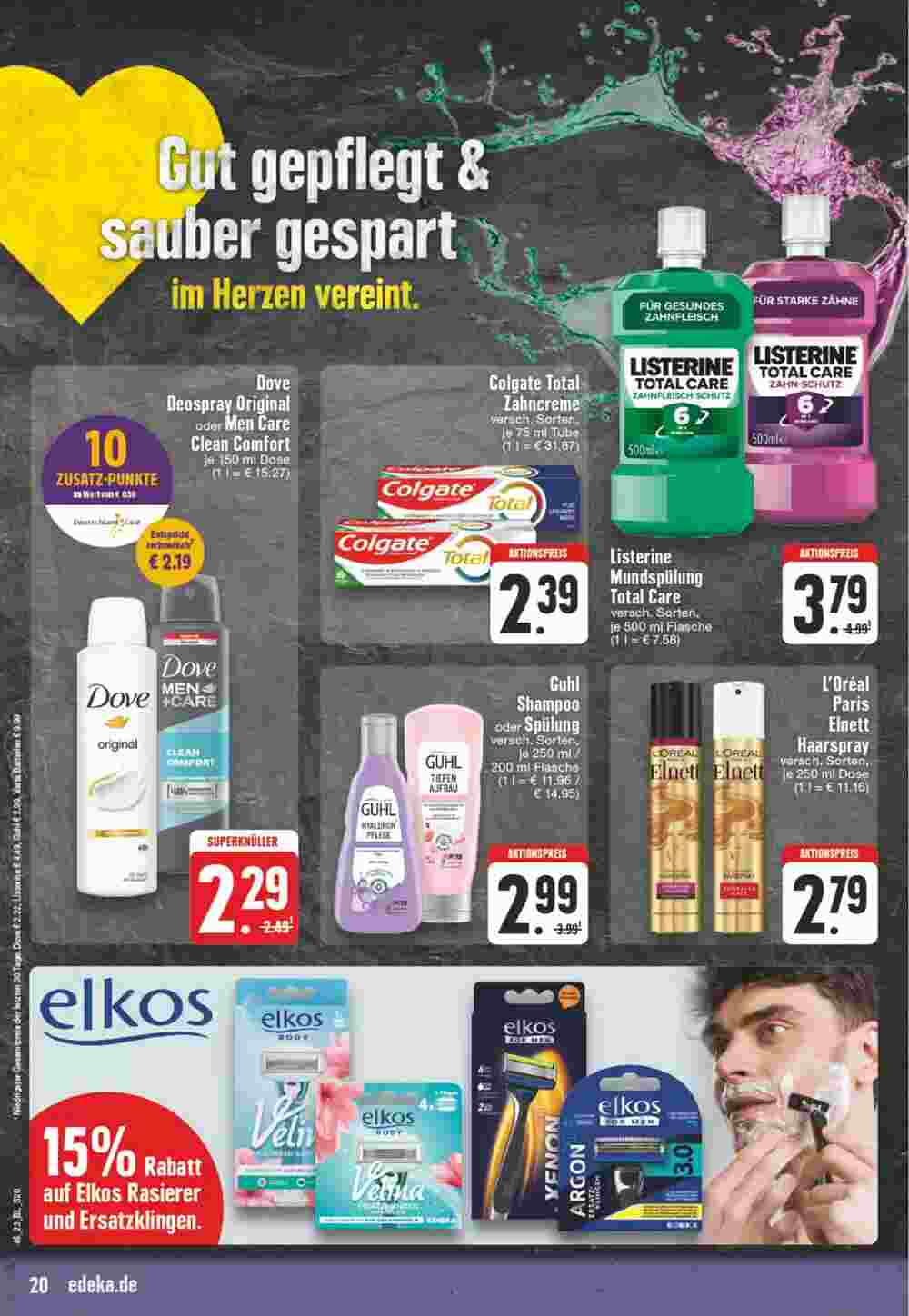 EDEKA Jung Prospekt (ab 06.11.2023) zum Blättern - Seite 20