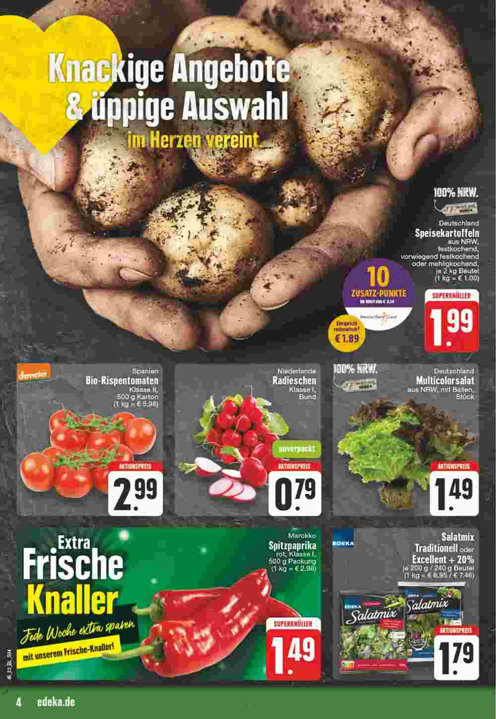 EDEKA Jung Prospekt (ab 06.11.2023) zum Blättern - Seite 4