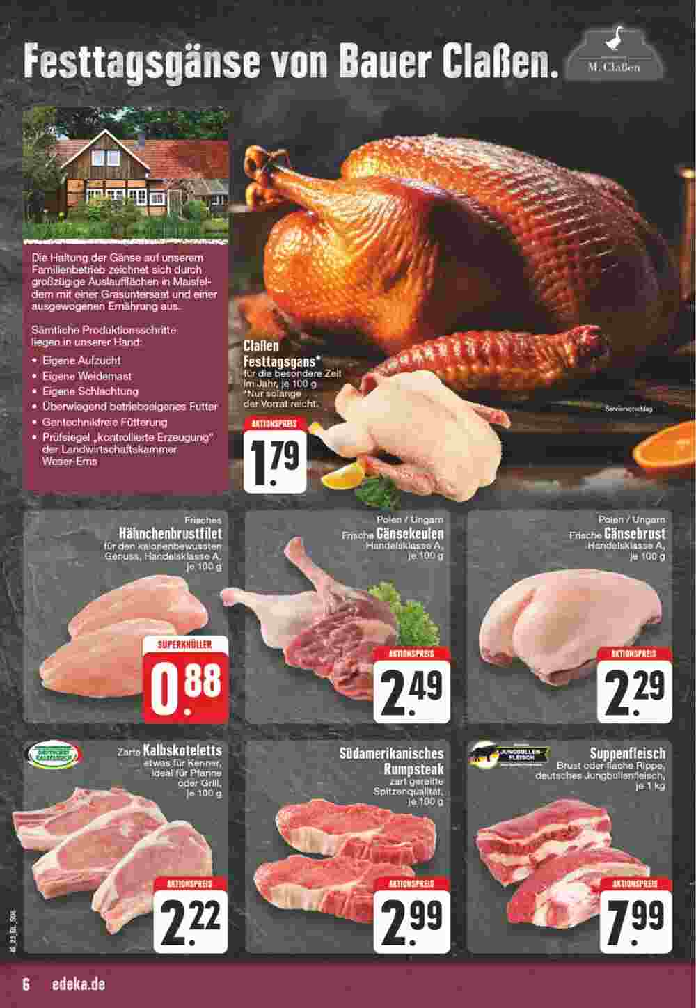 EDEKA Jung Prospekt (ab 06.11.2023) zum Blättern - Seite 6