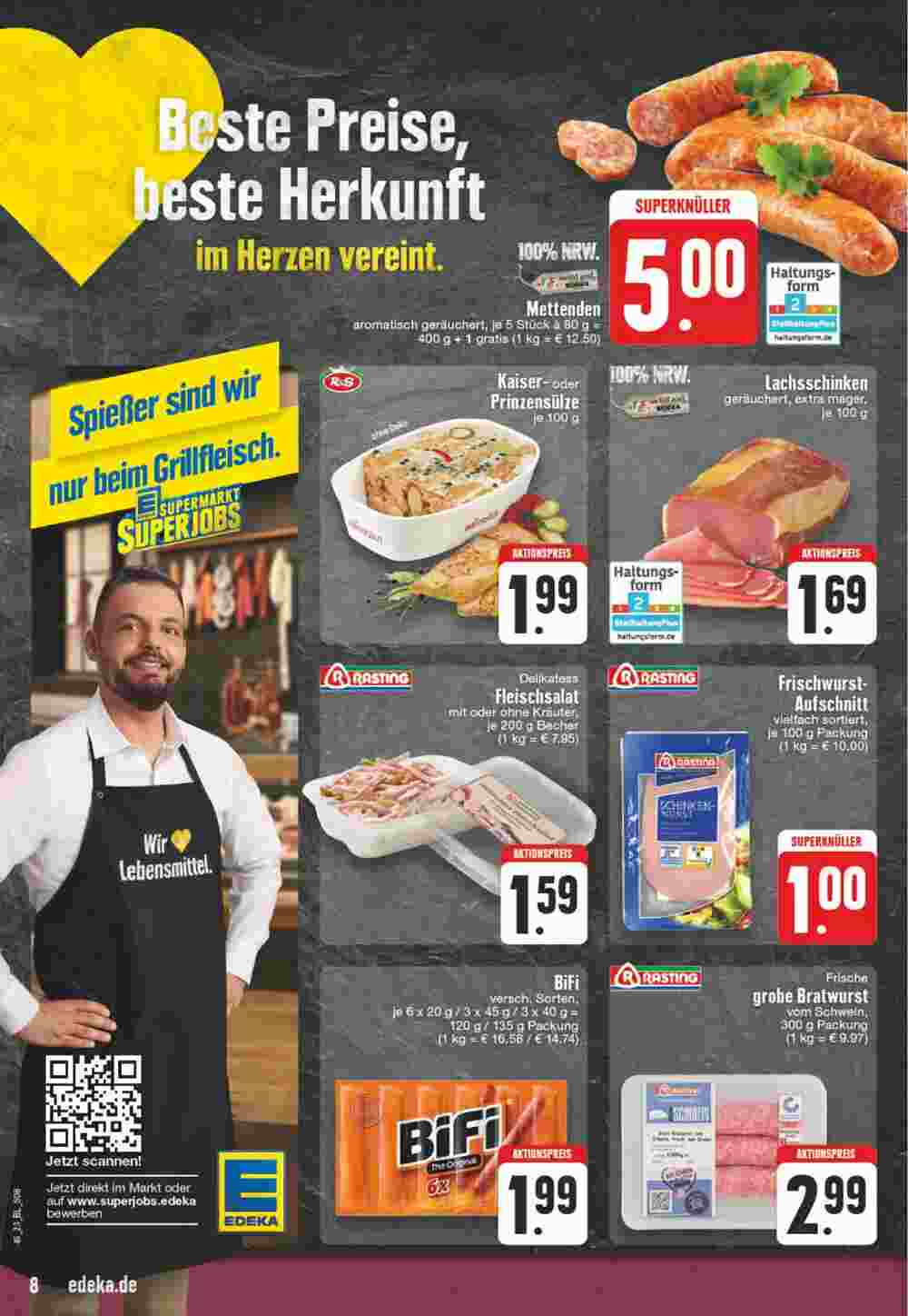 EDEKA Jung Prospekt (ab 06.11.2023) zum Blättern - Seite 8