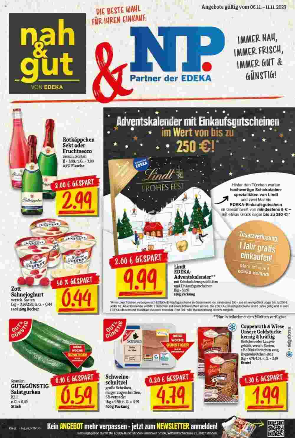 NP Discount Prospekt (ab 06.11.2023) zum Blättern - Seite 1