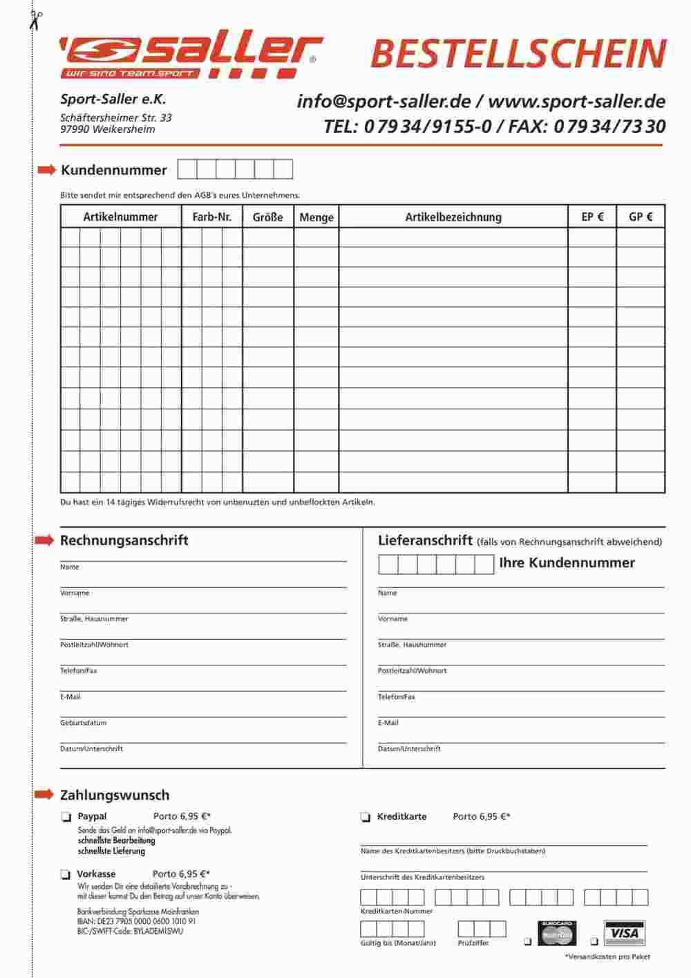 Sport Saller Prospekt (ab 08.11.2023) zum Blättern - Seite 291