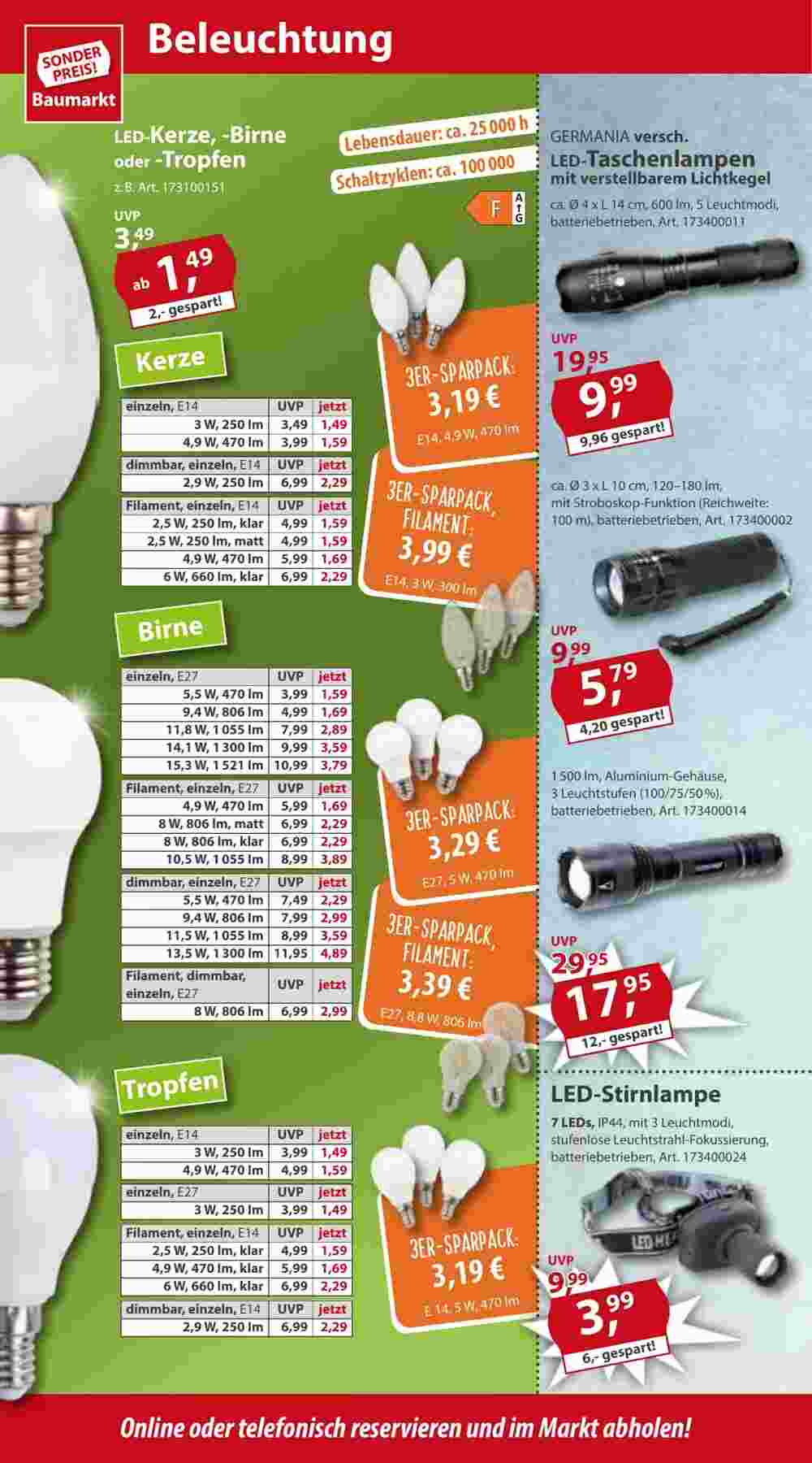 Sonderpreis Baumarkt Prospekt (ab 11.11.2023) zum Blättern - Seite 6