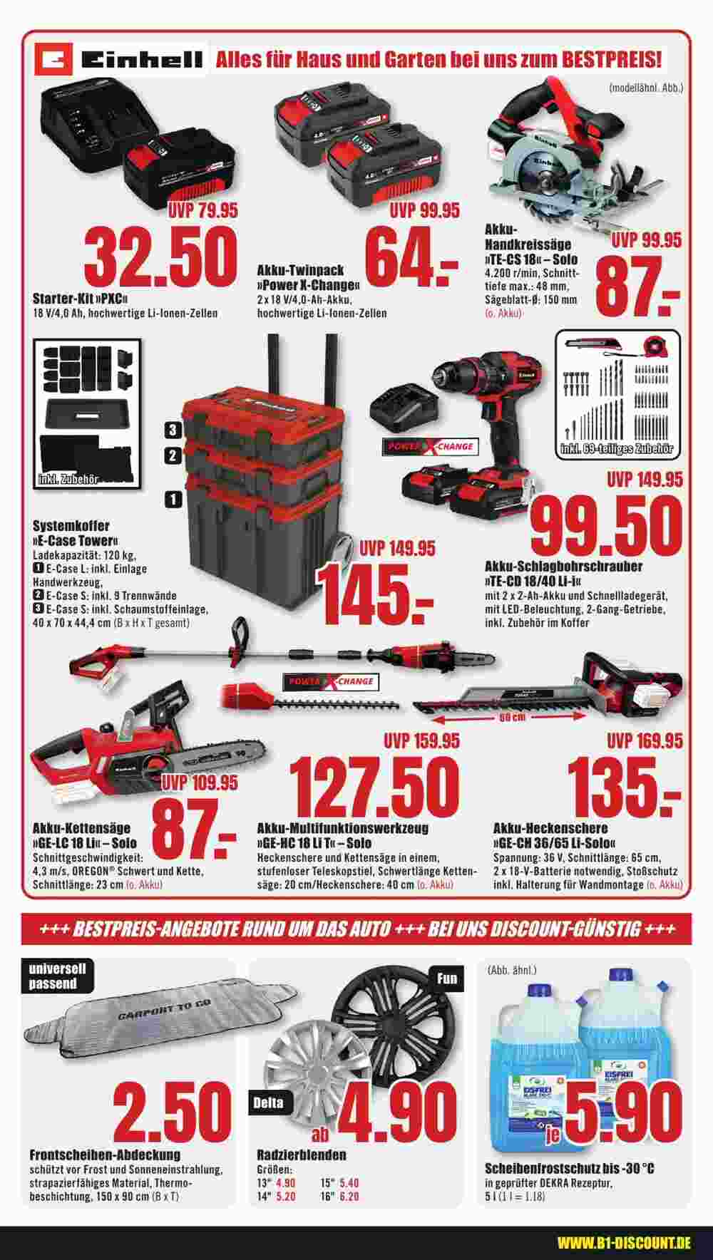 B1 Discount Baumarkt Prospekt (ab 11.11.2023) zum Blättern - Seite 6