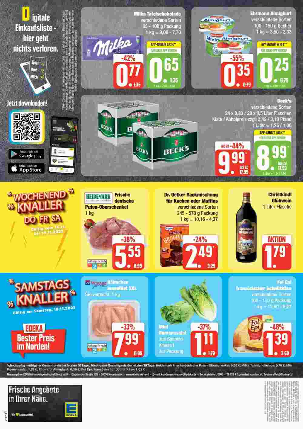 Edeka Frischemarkt Prospekt (ab 12.11.2023) zum Blättern - Seite 4