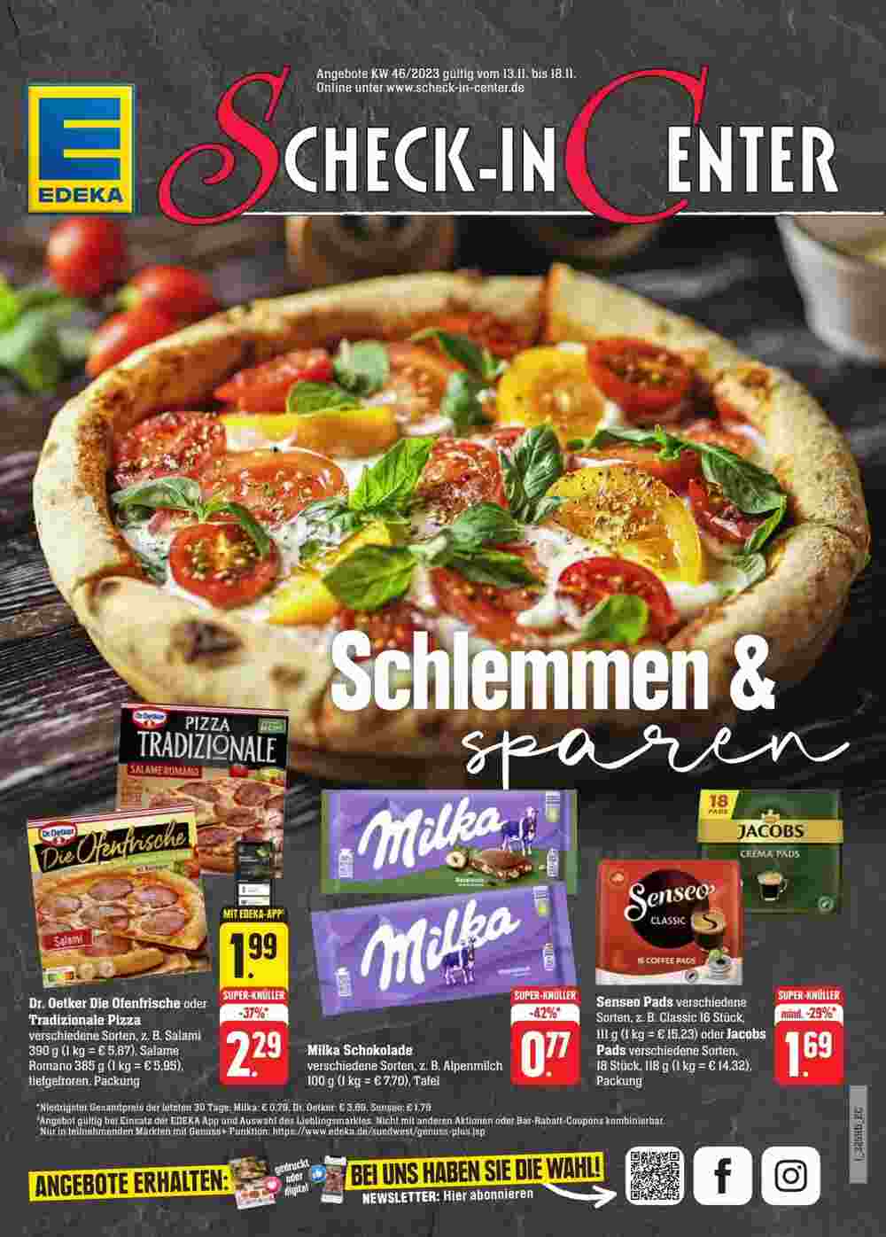 Scheck-in-Center Prospekt (ab 12.11.2023) zum Blättern - Seite 1