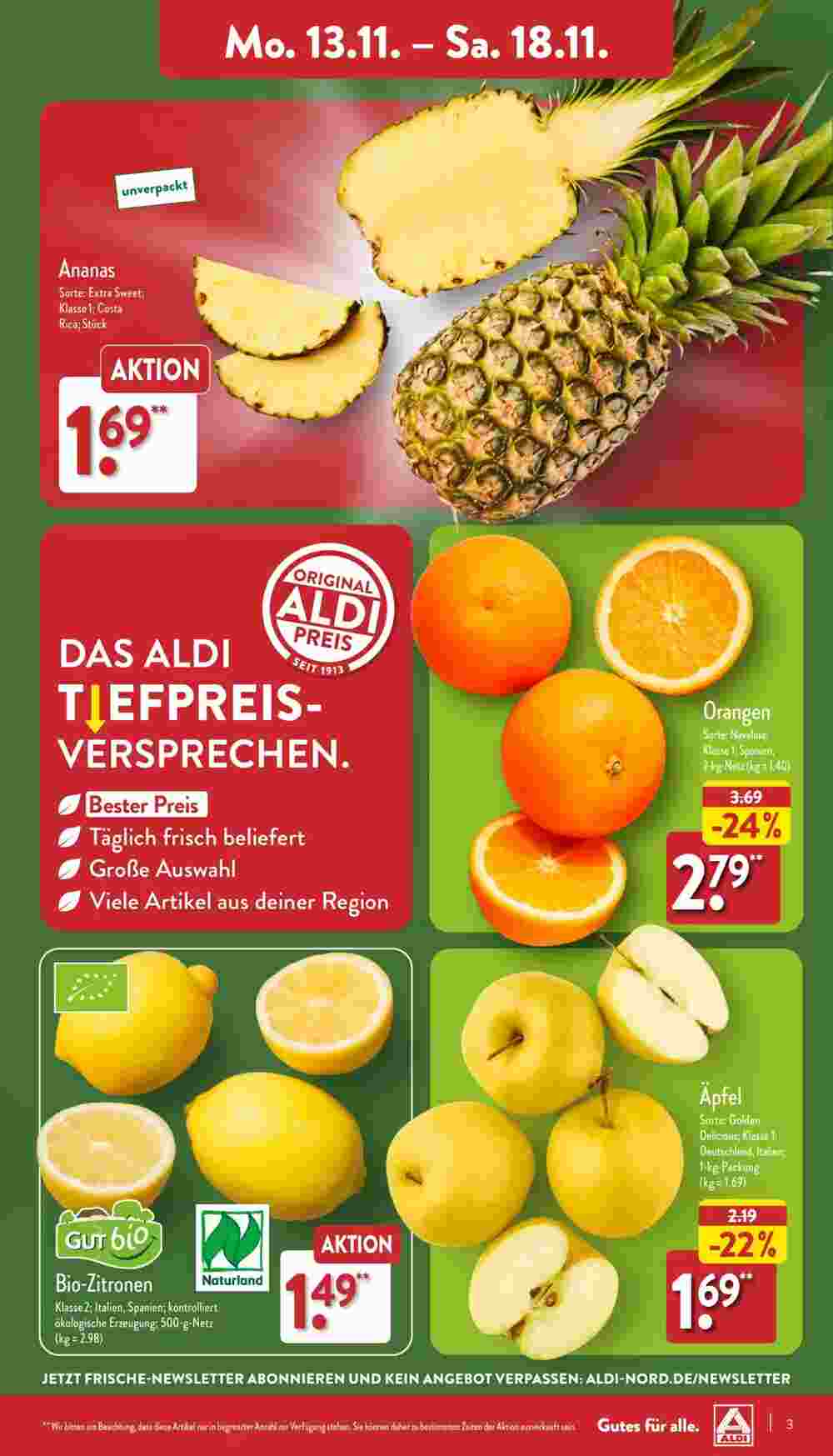 Aldi Nord Prospekt (ab 13.11.2023) zum Blättern - Seite 3